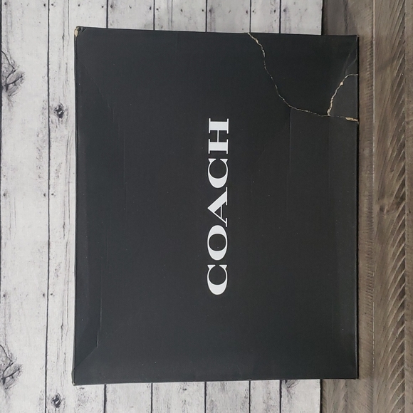 Coach-Lyden Pull On Chunky Lug Sole Bootie Walnut Size 5.5M - Picture 11 of 13